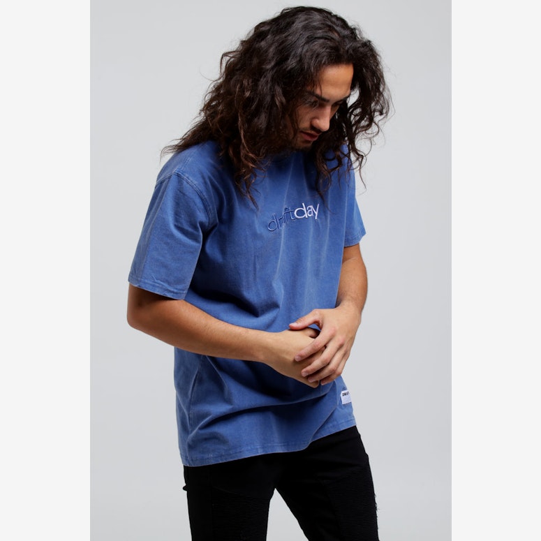 Draft Day Washed Up SS Tee Blue
