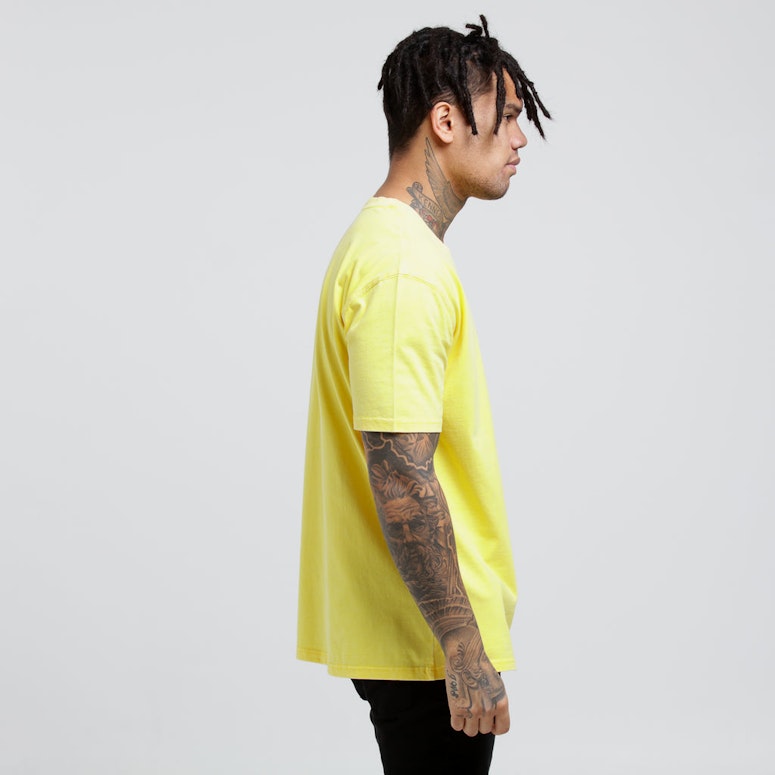 Draft Day Washed Up SS Tee Yellow