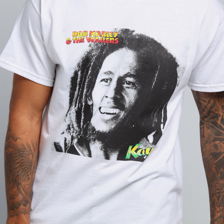 Bob Marley Kaya Smoke SS Tee White