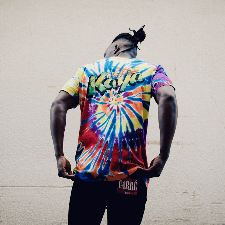 Bob Marley Kaya I Feel So High SS Tee Black/Tie Dye