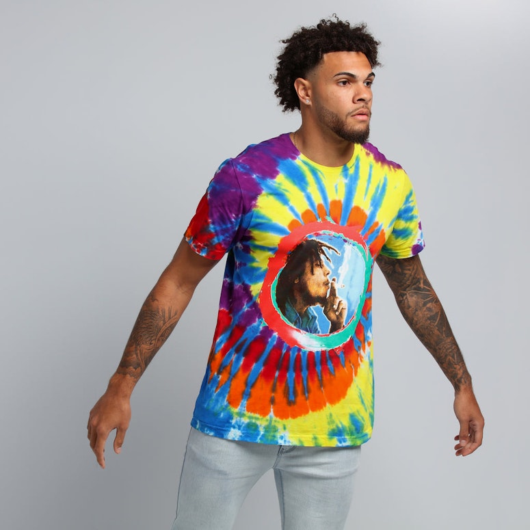 Bob Marley Kaya I Feel So High SS Tee Black/Tie Dye