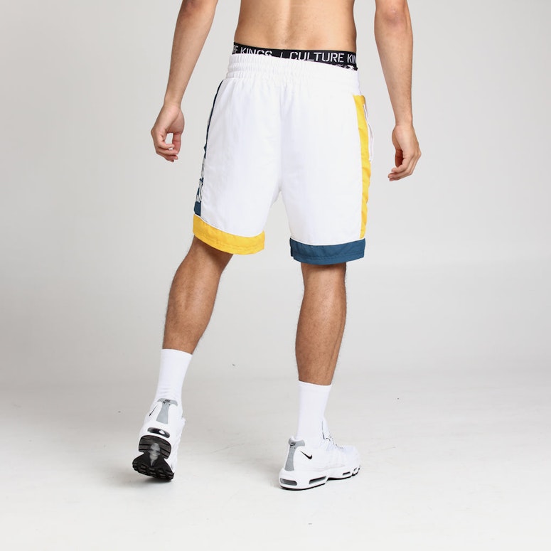 Grand Scheme Offside Shorts White/Blue/Yellow