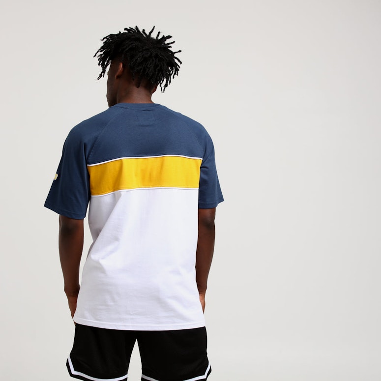 Grand Scheme Offside Tee White/Blue/Yellow