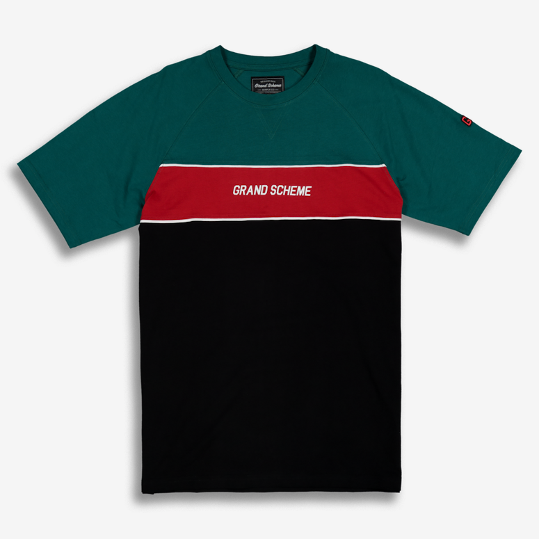 Grand Scheme Offside Tee Black/Green/Red