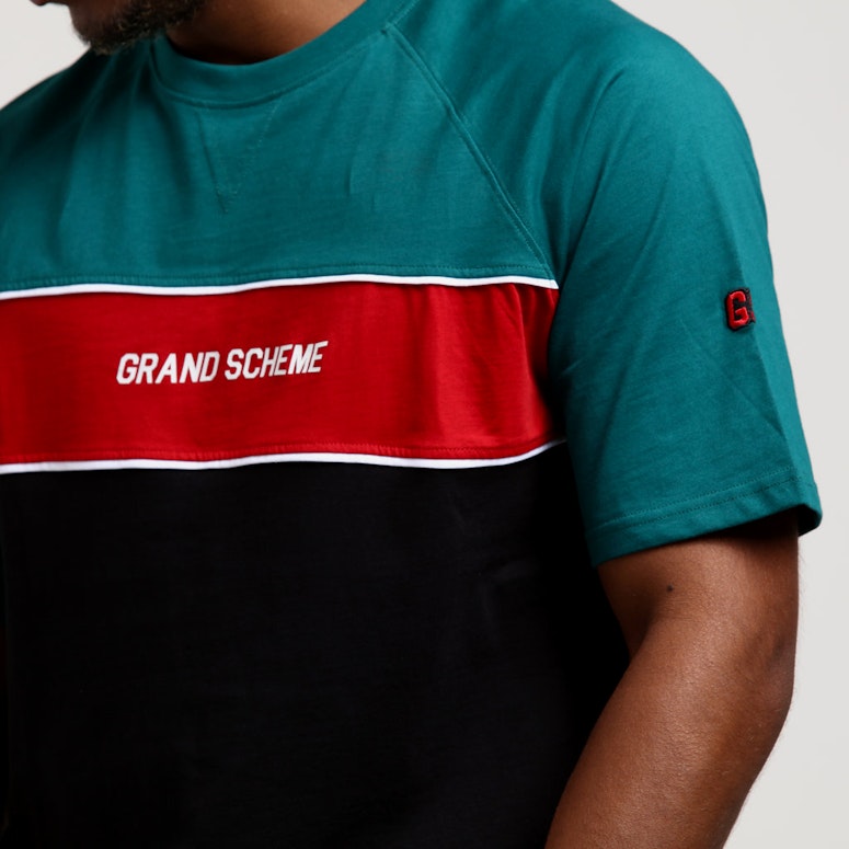 Grand Scheme Offside Tee Black/Green/Red