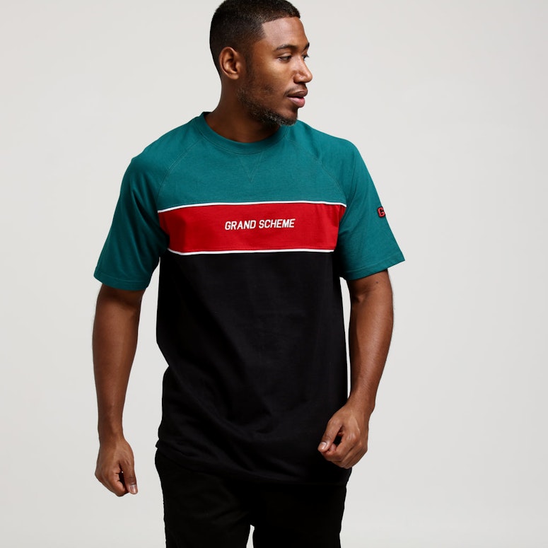 Grand Scheme Offside Tee Black/Green/Red