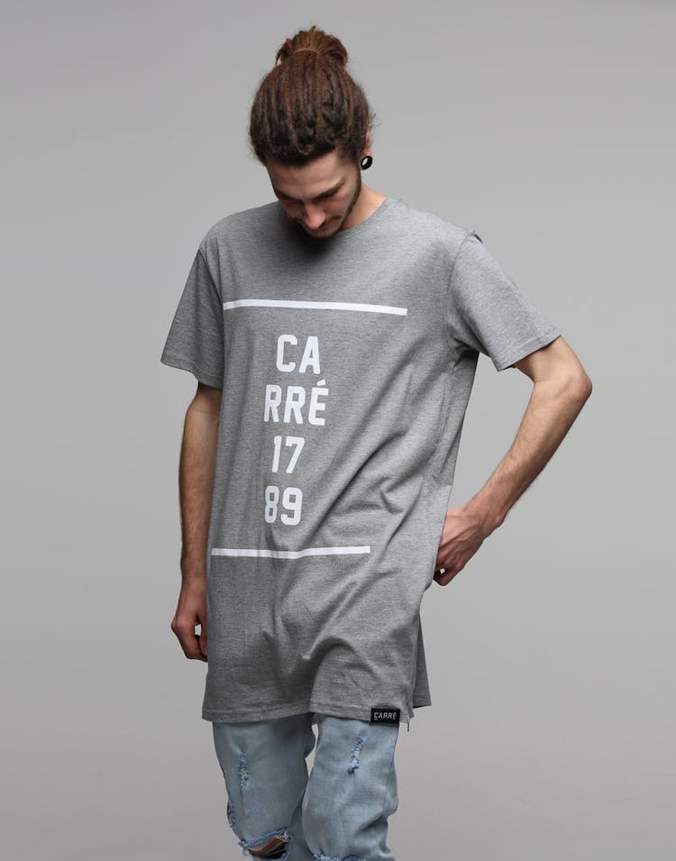 Carré Dropped Capone SS Tee Grey