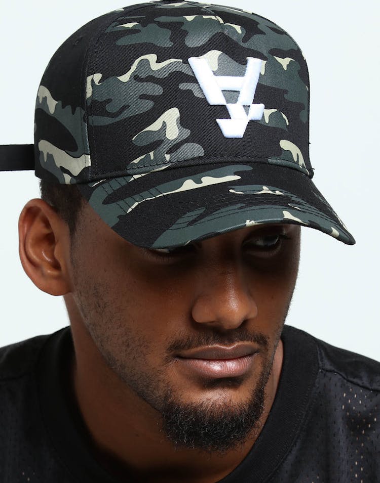 The Anti-Order Anti A1 A-Frame Strapback Black Camo