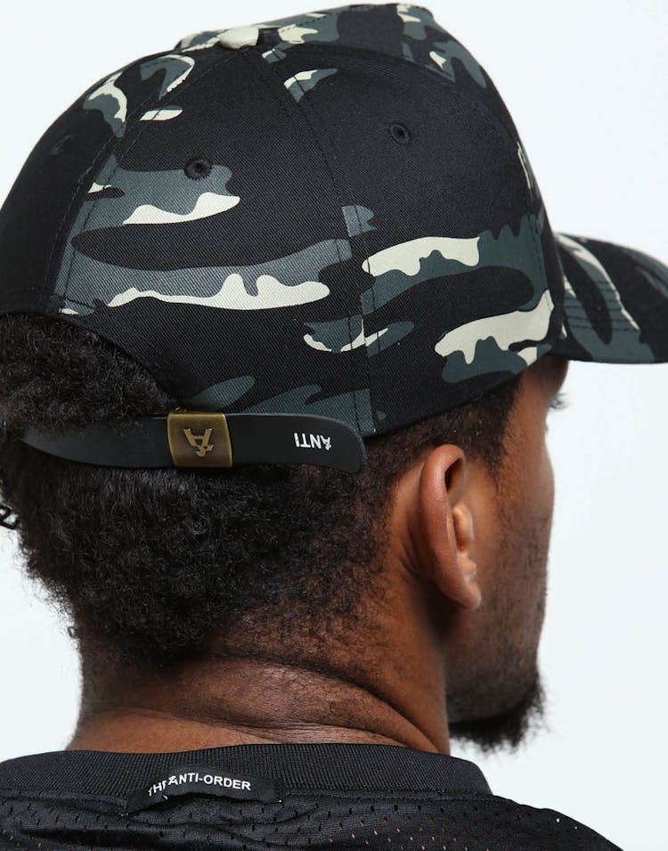 The Anti-Order Anti A1 A-Frame Strapback Black Camo