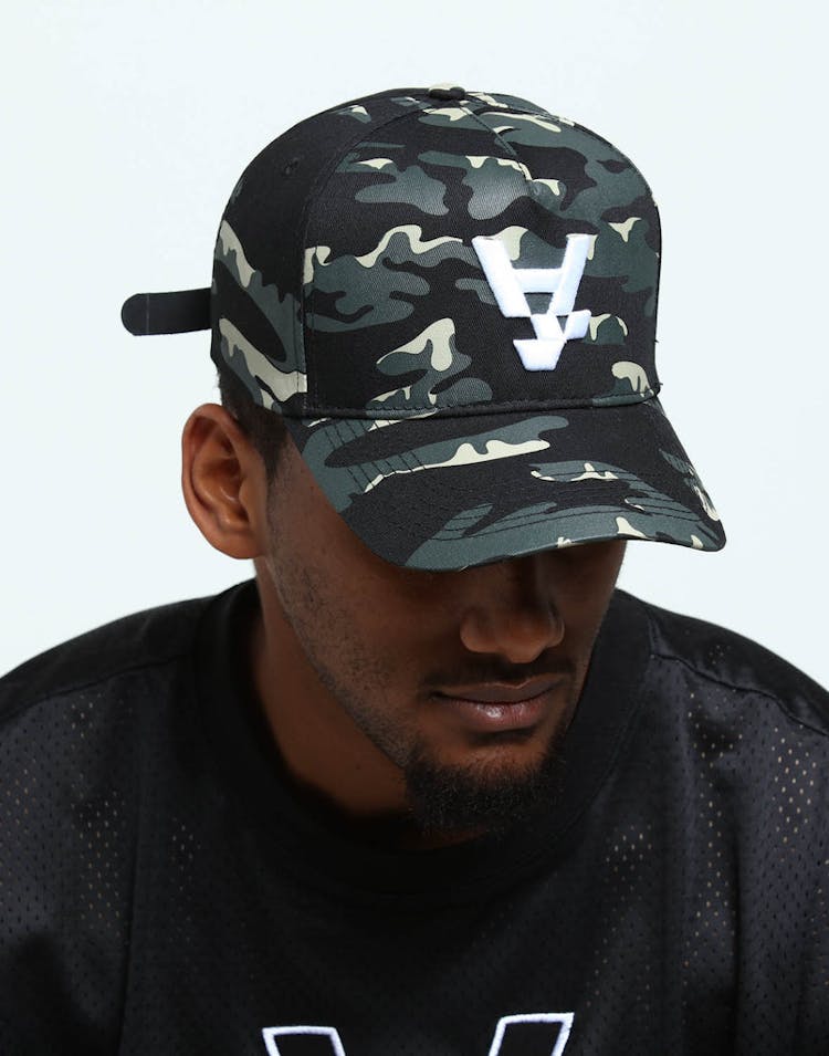 The Anti-Order Anti A1 A-Frame Strapback Black Camo