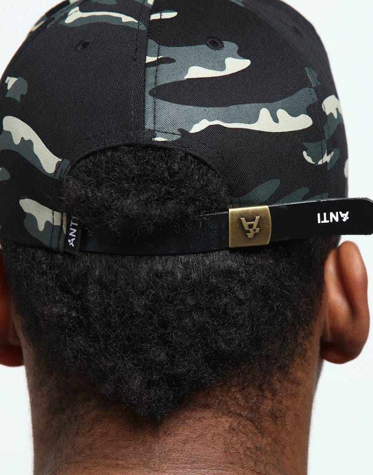 The Anti-Order Anti A1 A-Frame Strapback Black Camo