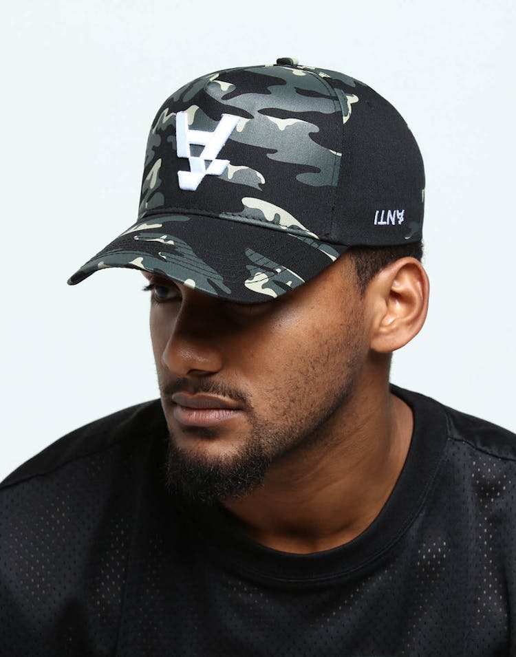 The Anti-Order Anti A1 A-Frame Strapback Black Camo
