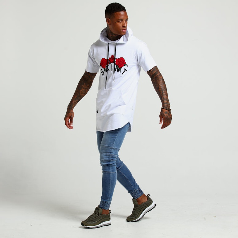 Saint Morta Bouquet Hoodrat Tall Tee White