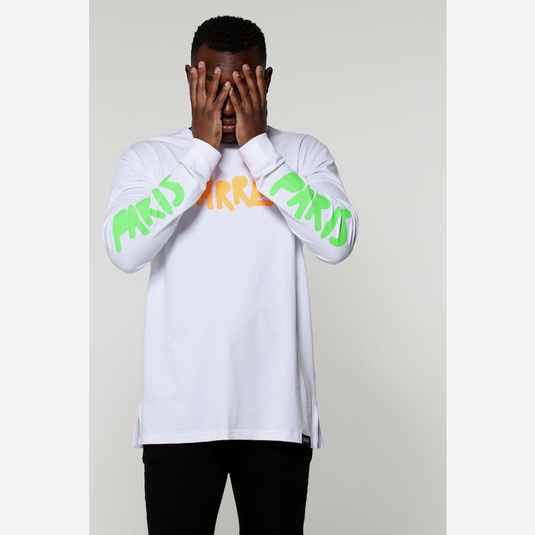 Carré Manic Divise LS Tee White