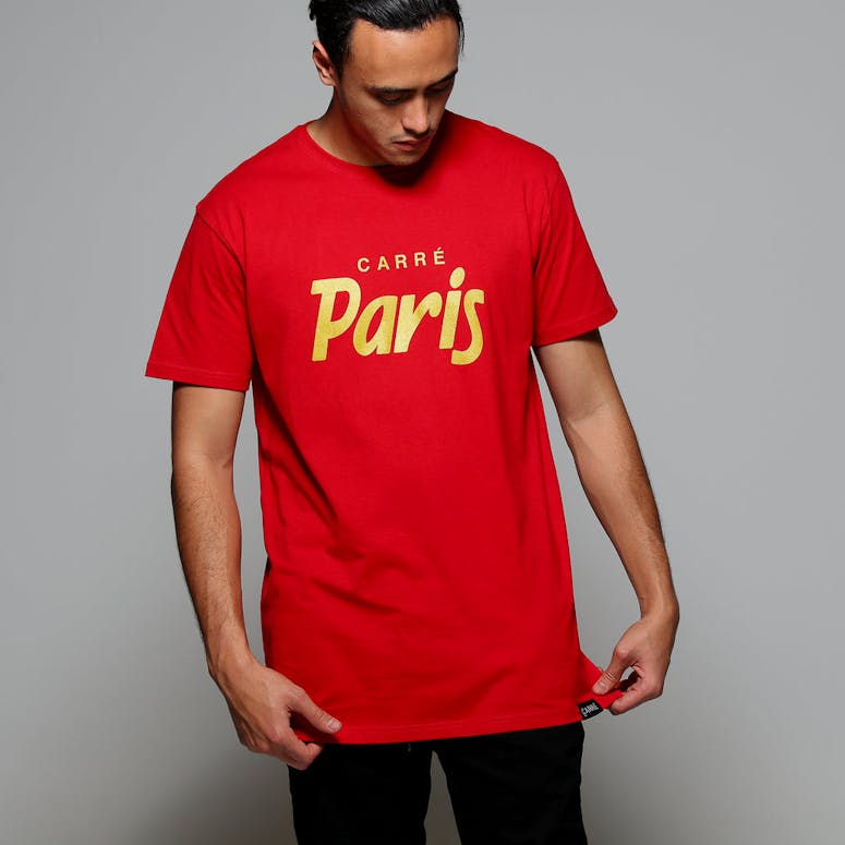 Carré Ecriture Divise SS Tee Red