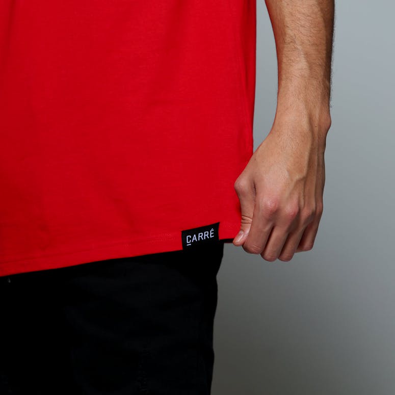 Carré Ecriture Divise SS Tee Red