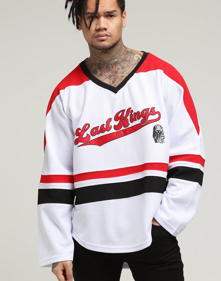 Last Kings Breakout Jersey White/Red/Black