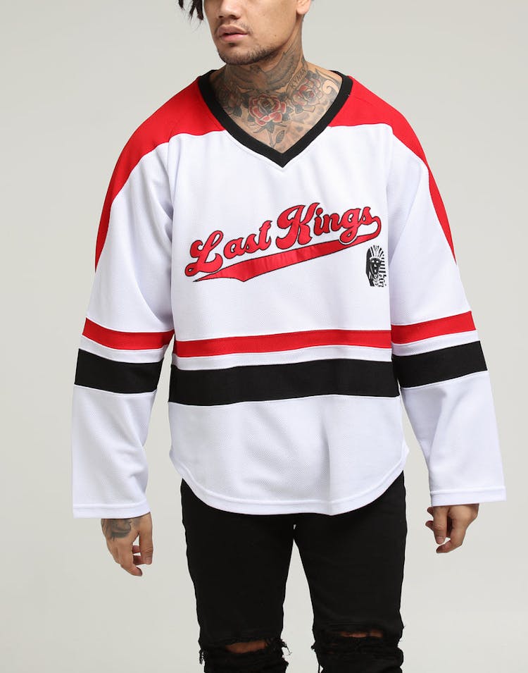 Last Kings Breakout Jersey White/Red/Black