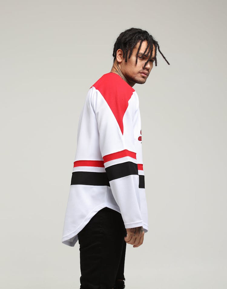 Last Kings Breakout Jersey White/Red/Black
