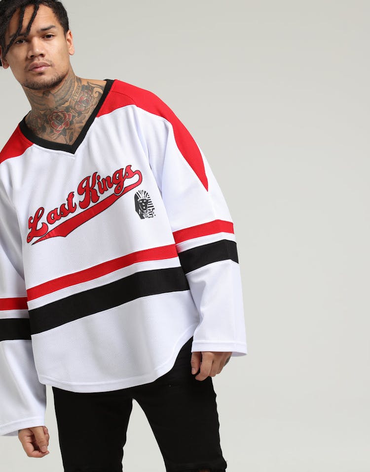 Last Kings Breakout Jersey White/Red/Black