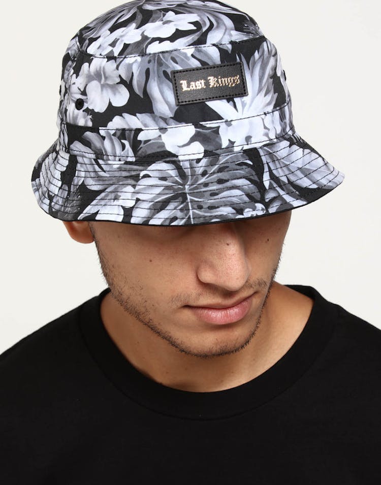 Last Kings Flow State Bucket Hat Black/Floral