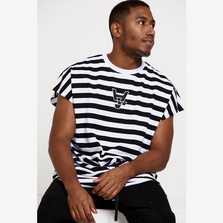 The Anti-Order Non-Stripe Bat Sweat White/Black