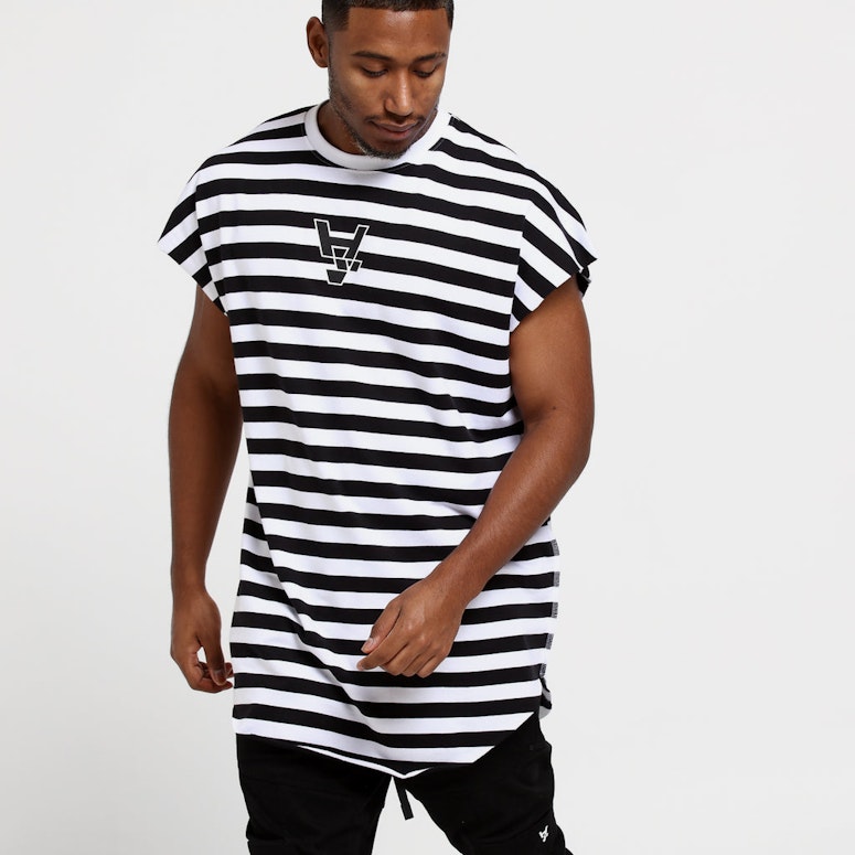 The Anti-Order Non-Stripe Bat Sweat White/Black