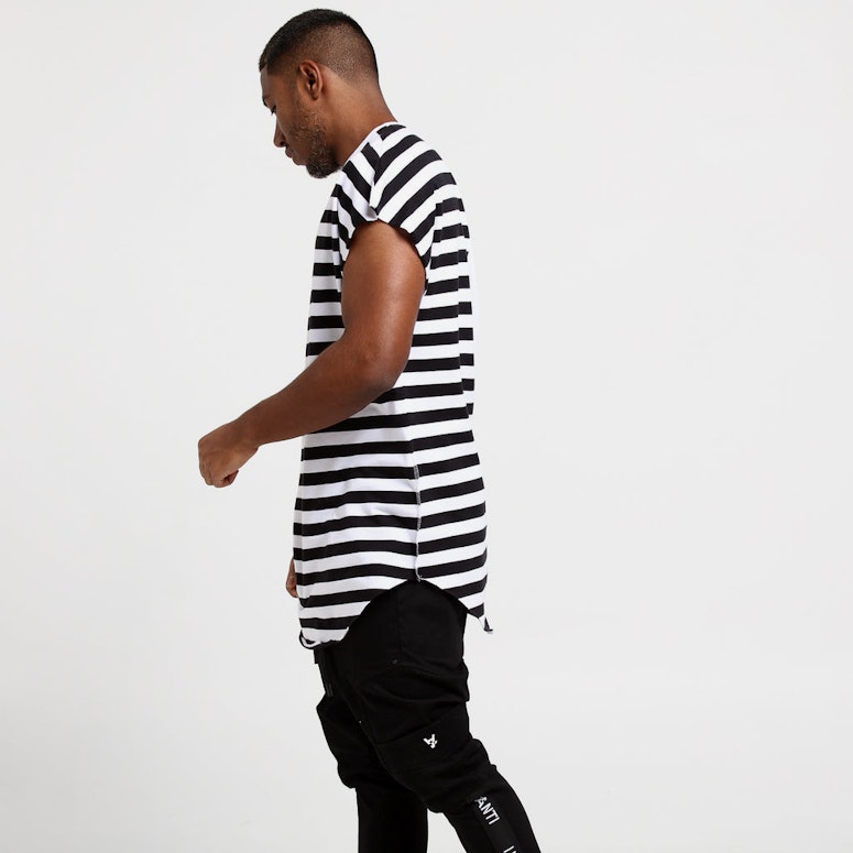 The Anti-Order Non-Stripe Bat Sweat White/Black