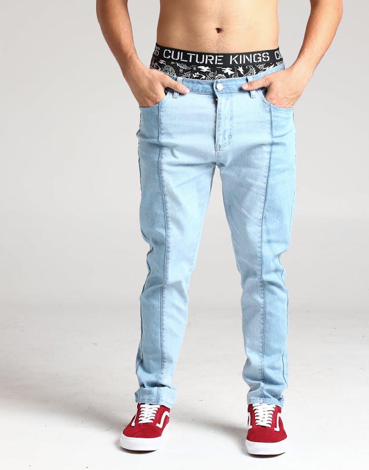 Loiter NYC Static Noise Jeans Light Blue