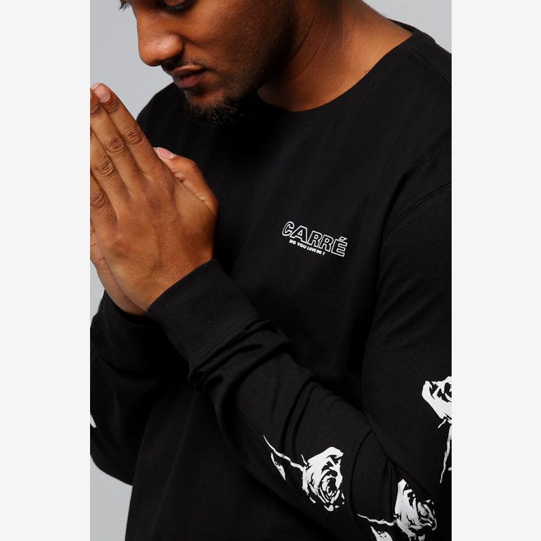 Carré Do You Love Me? Divise LS Tee Black