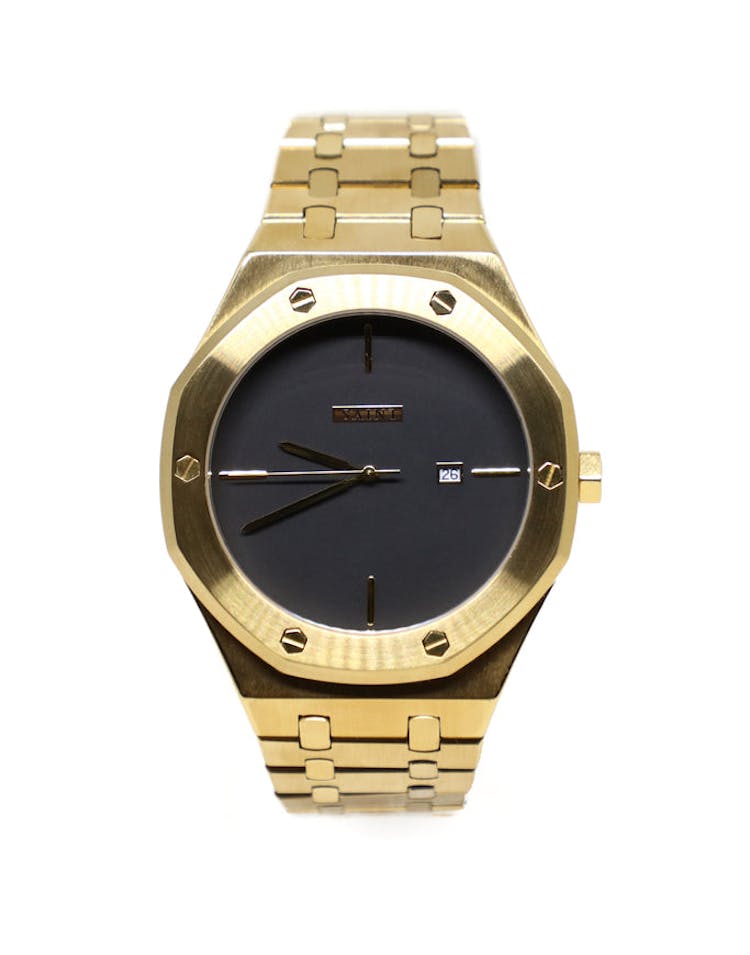 Saint Morta Luxe Watch Gold/Black