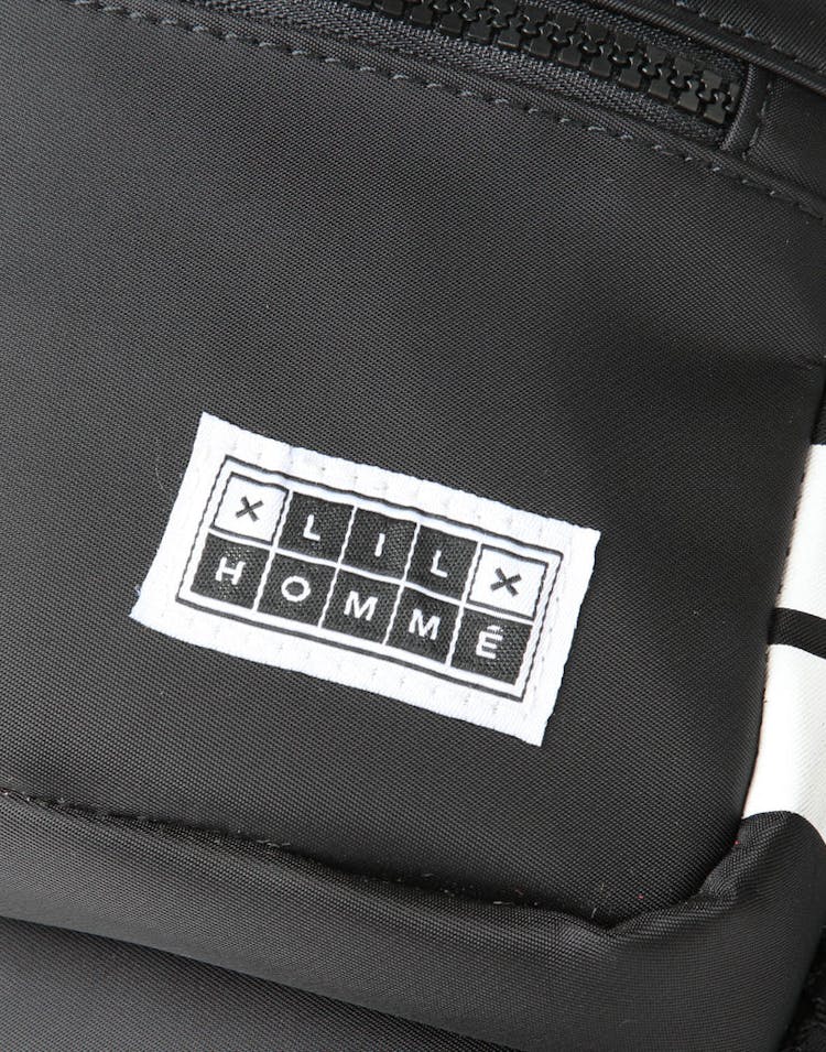 Lil Hommé Rosette Backpack Black