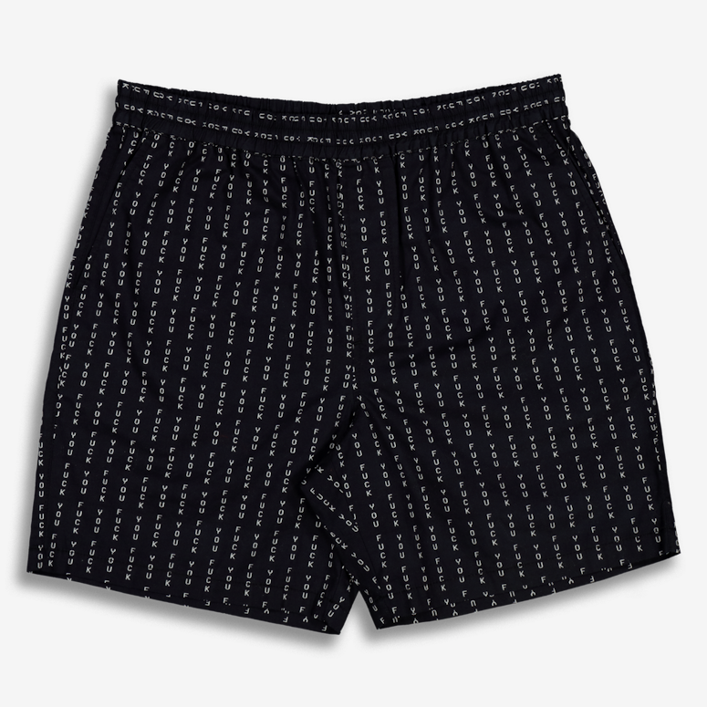 Goat Crew Fook You Shorts Black
