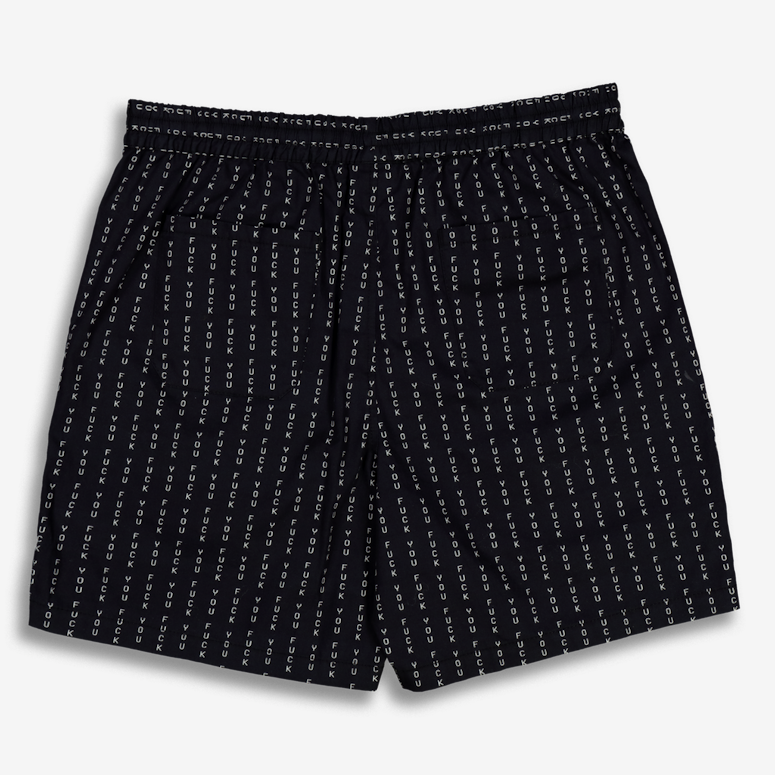 Goat Crew Fook You Shorts Black