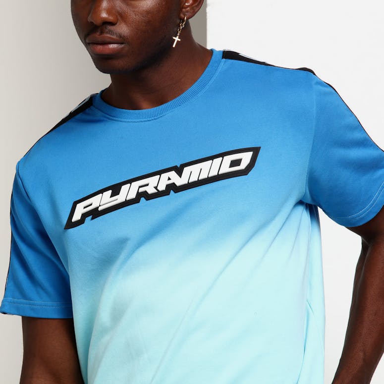 Black Pyramid Dip Dye Pastel SS Shirt Light Blue
