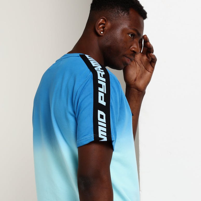 Black Pyramid Dip Dye Pastel SS Shirt Light Blue