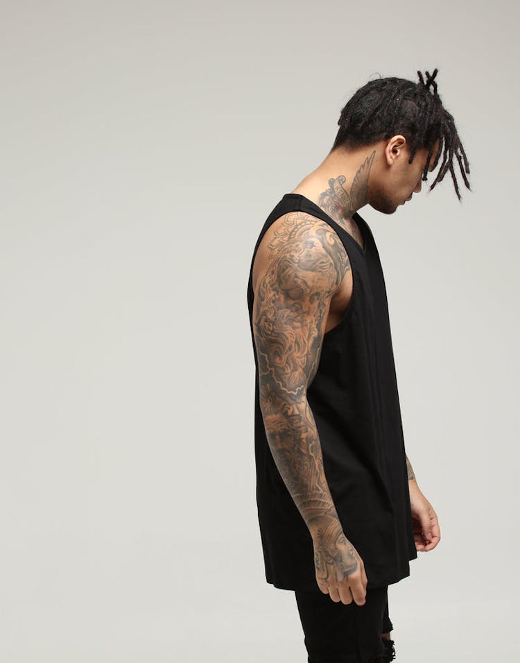 New Slaves Motion Tank Black