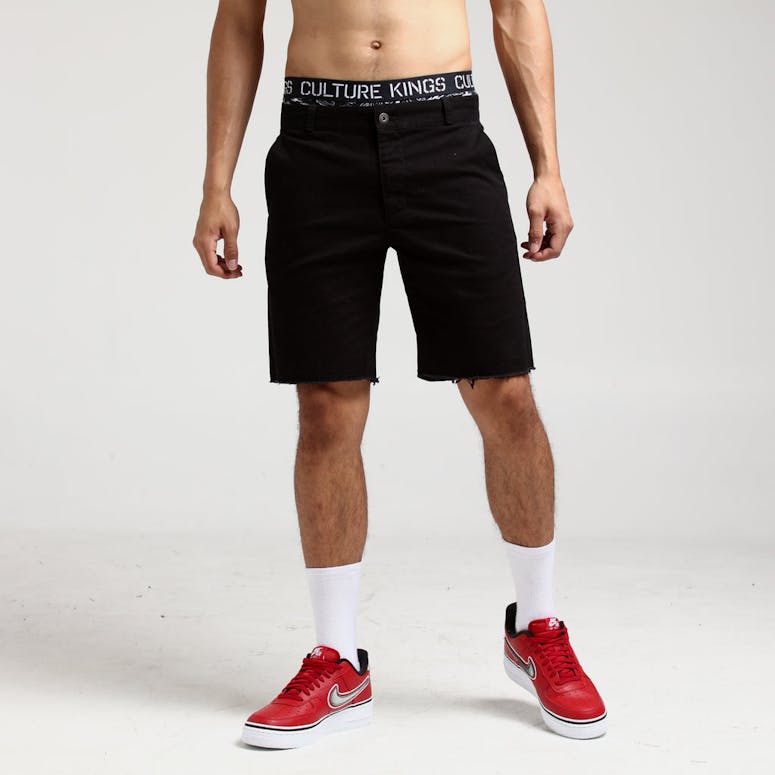 New Slaves Cropped Chino Short Black