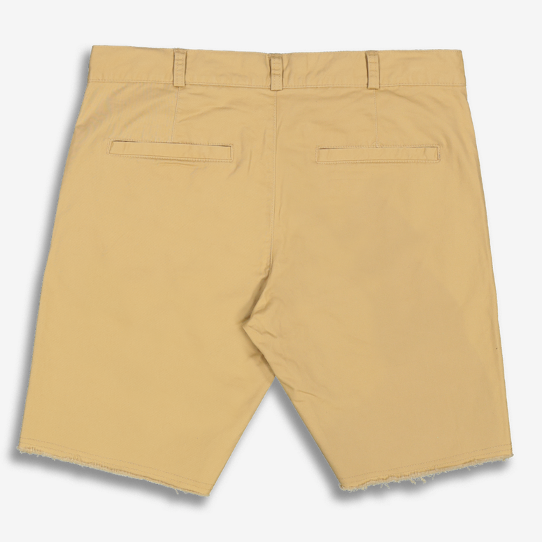 New Slaves Cropped Chino Short Beige