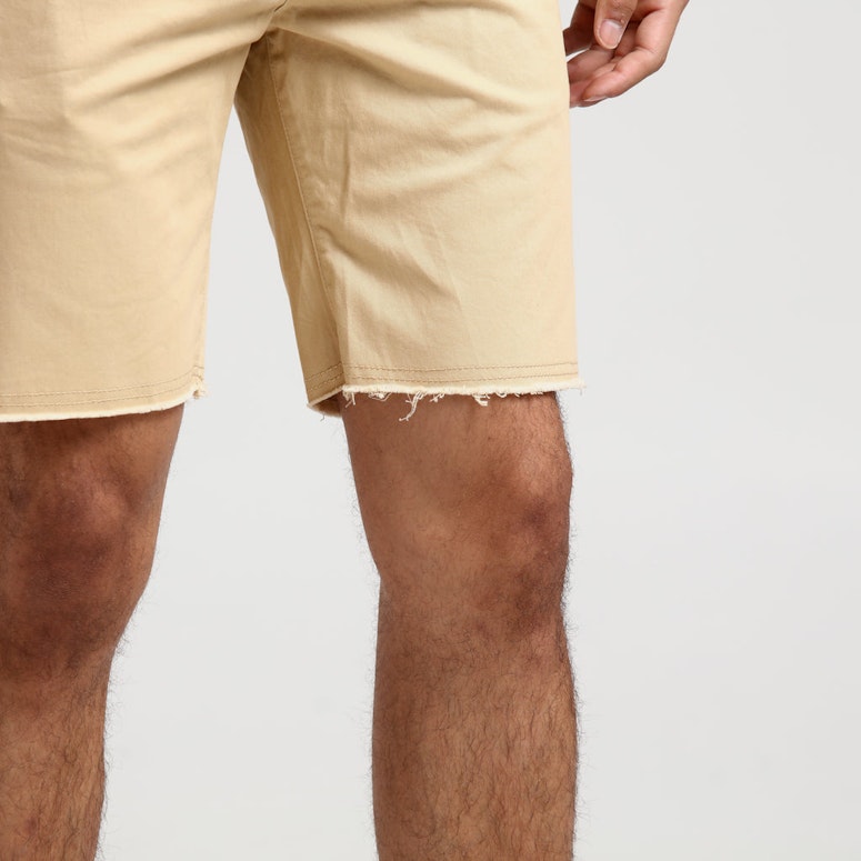 New Slaves Cropped Chino Short Beige
