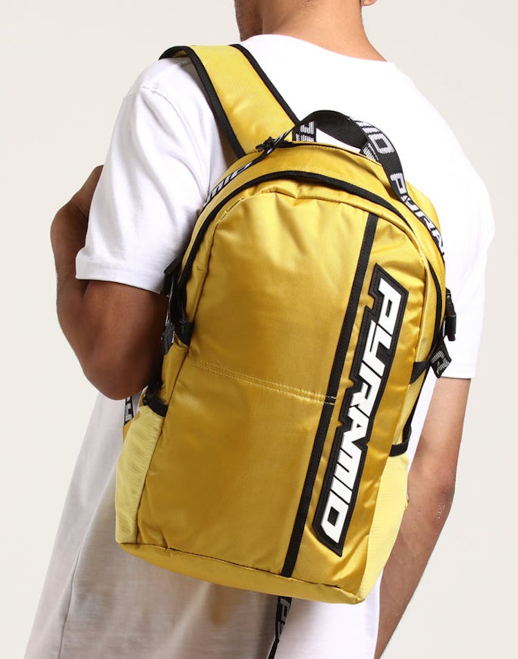 Black Pyramid Pyramid Backpack Yellow