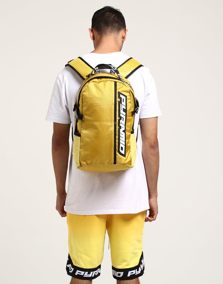 Black Pyramid Pyramid Backpack Yellow