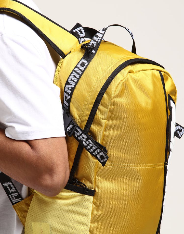 Black Pyramid Pyramid Backpack Yellow
