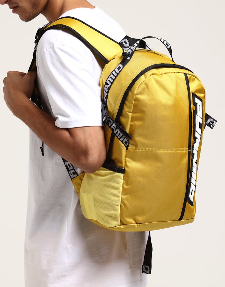Black Pyramid Pyramid Backpack Yellow