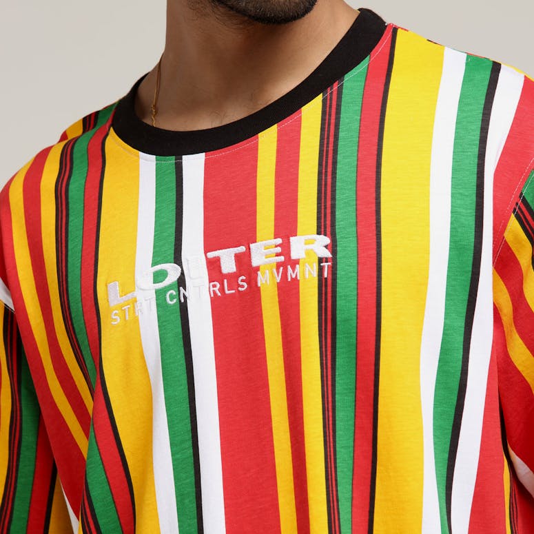 Loiter NYC Fruit Salad Tee Red/Yellow/Green