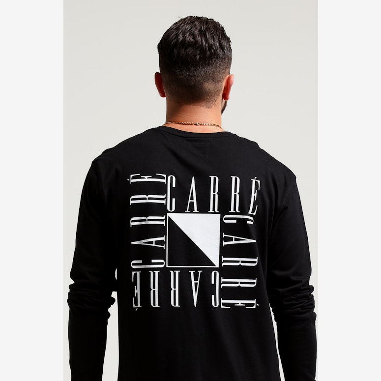 Carré Angles Divise LS Tee Black
