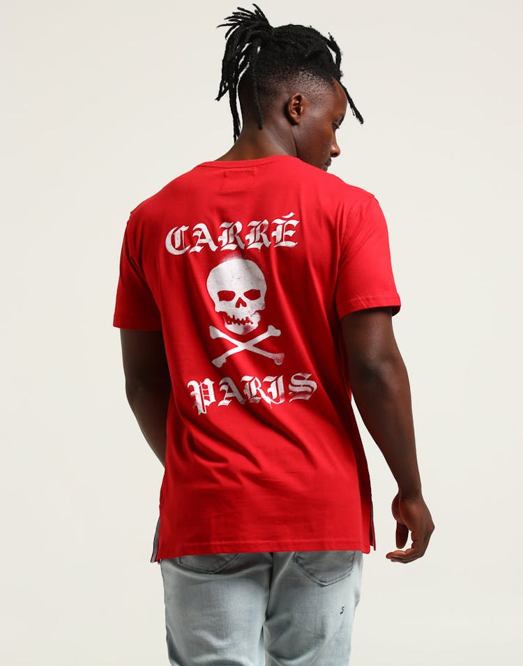 Carré Marked SS Divise Tee Red
