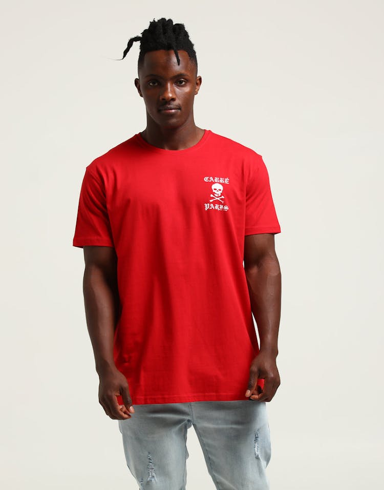 Carré Marked SS Divise Tee Red