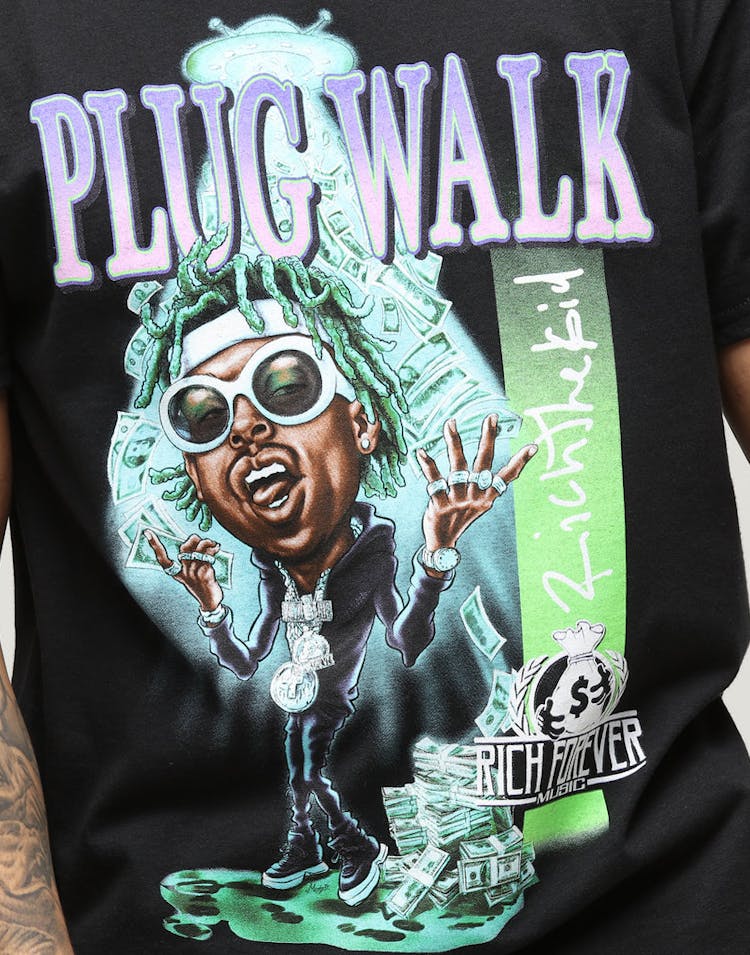 Bravado Rich The Kid Bravado x Culture Kings Tee Black