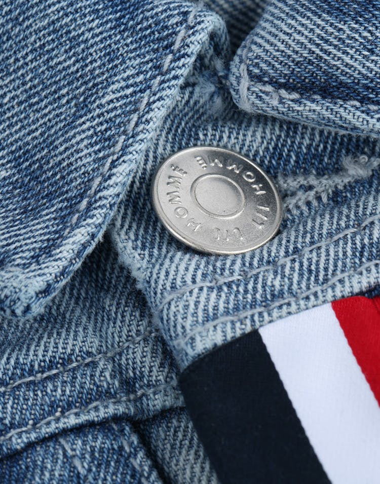 Lil Hommé Ville Denim Jacket Vintage Blue